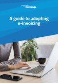 A guide to adopting e-invoicing - Front cover